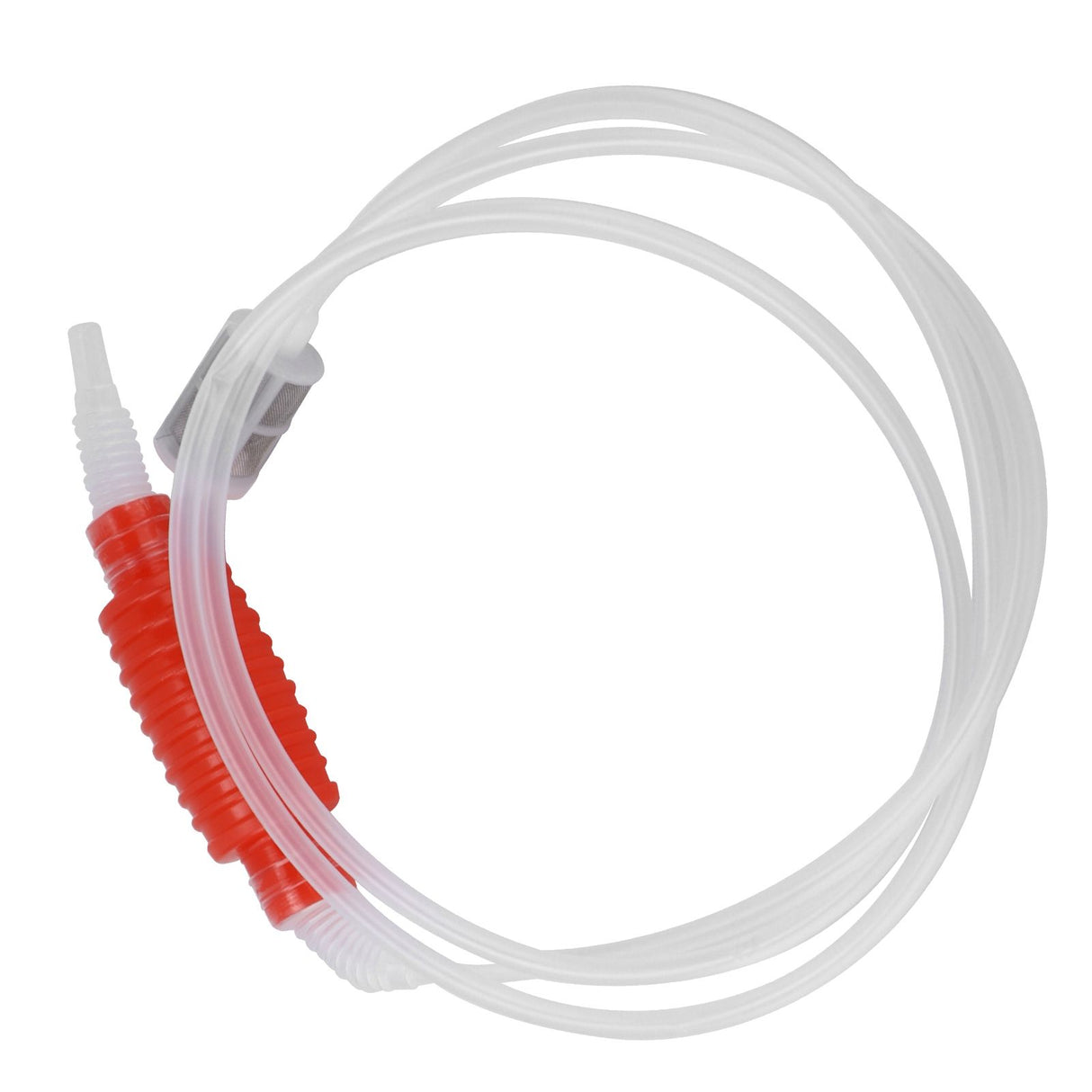 Homebrew Siphon Hose Manual Soft Plastic Syphon Tube Wine Beer Making Brewing Equipment ToolRed
