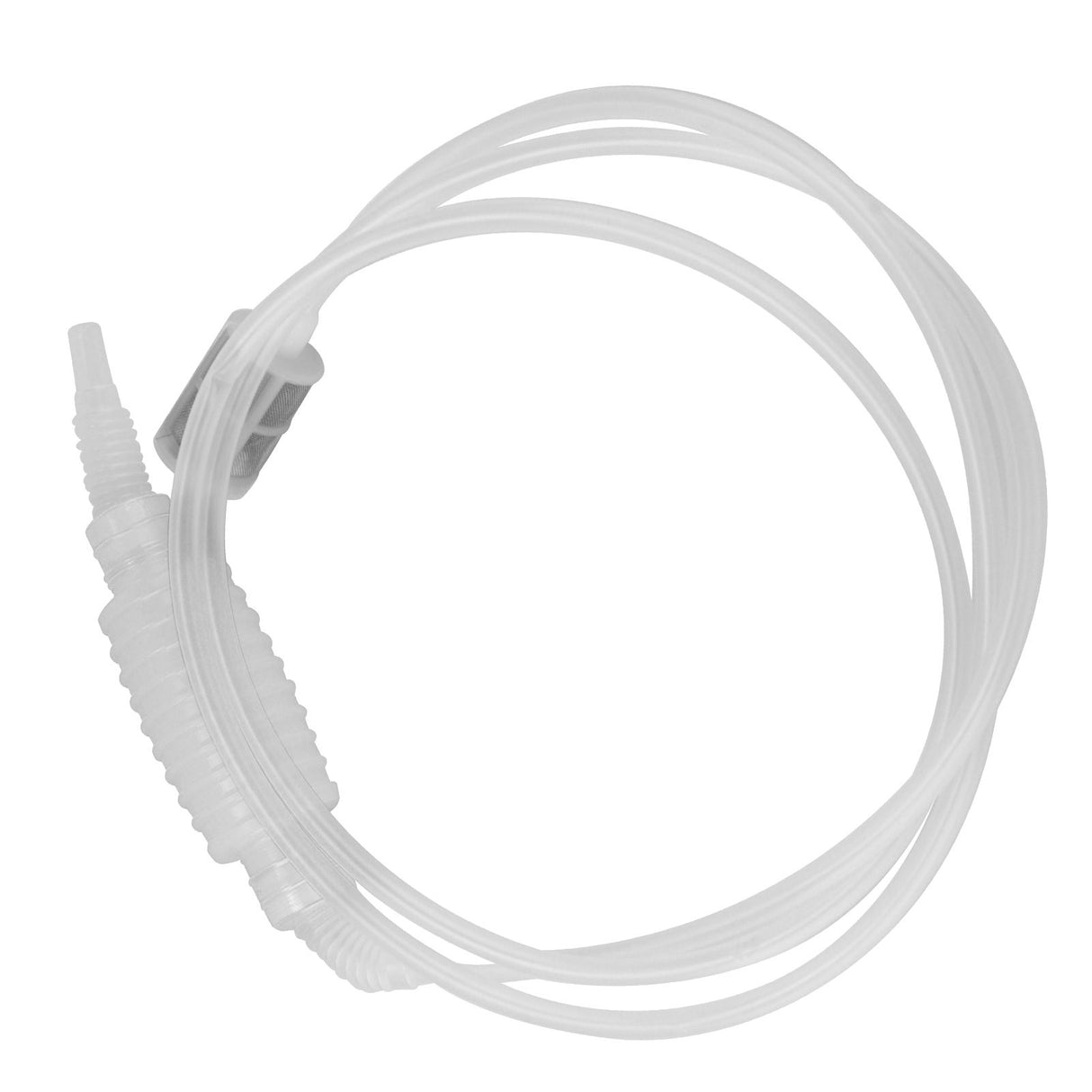 Homebrew Siphon Hose Manual Soft Plastic Syphon Tube Wine Beer Making Brewing Equipment ToolWhite