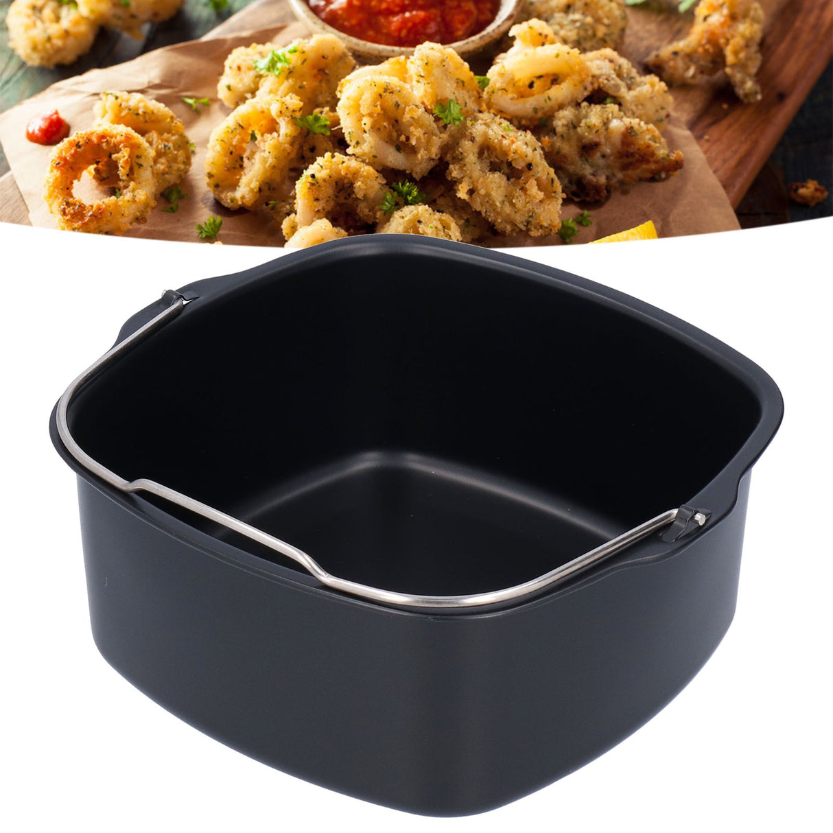 Cake Mold Iron Fryer Cake Pan Cake Barrel Fryer Accessories for HD9925 HD9860 HD9905 0118cm / 7.1in