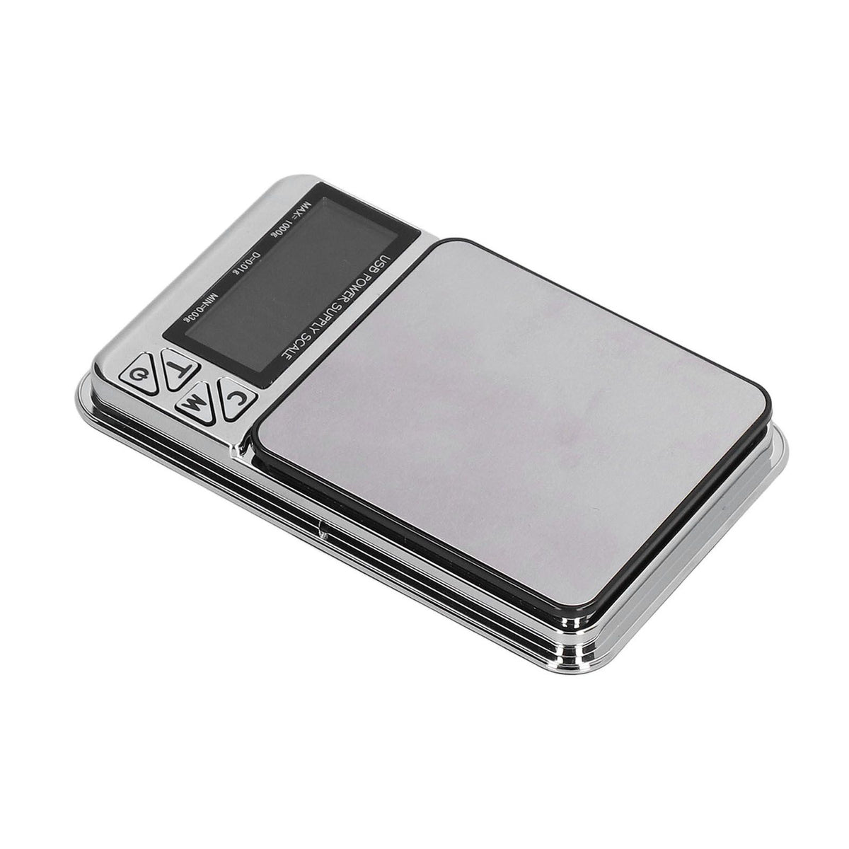 Electronic Scale LCD Display High Accuracy Lightweight Portable Stainless Steel Jewelry Scale
