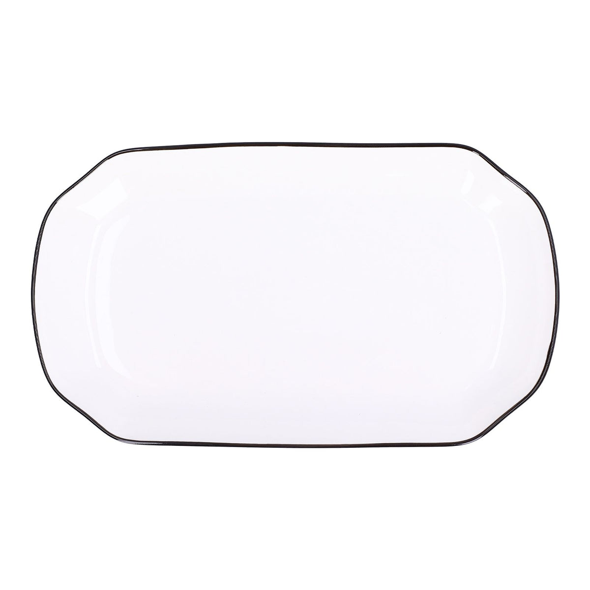 12in Dinner Plate Dish 550ml White Ceramic Noodle Soup Fish Plate Kitchen Tableware for Restaurant