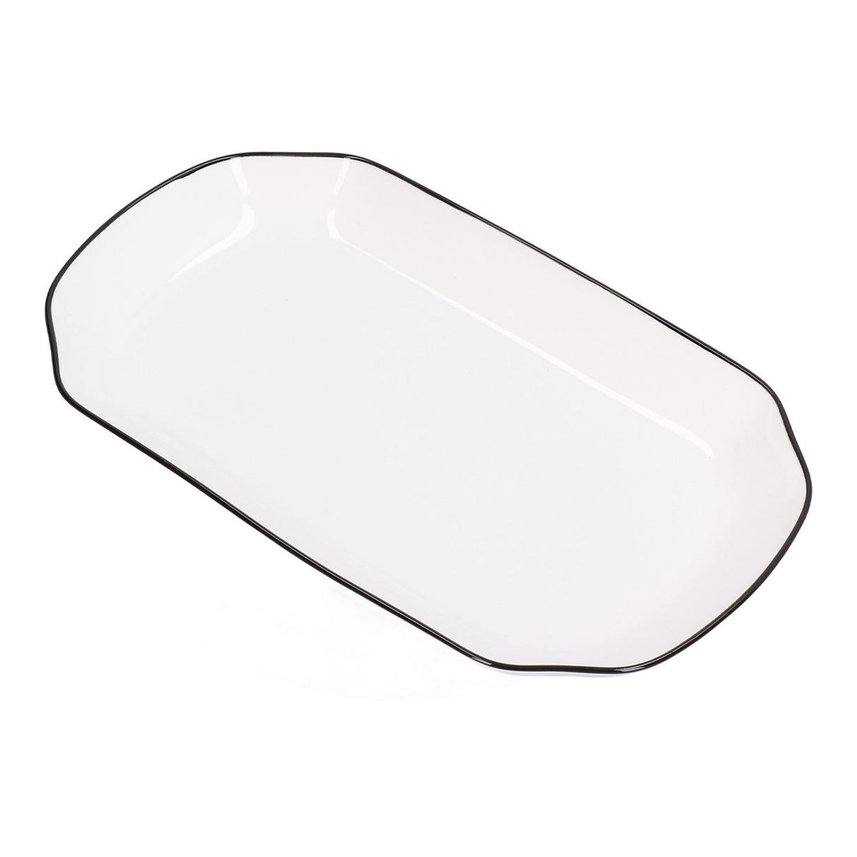 12in Dinner Plate Dish 550ml White Ceramic Noodle Soup Fish Plate Kitchen Tableware for Restaurant