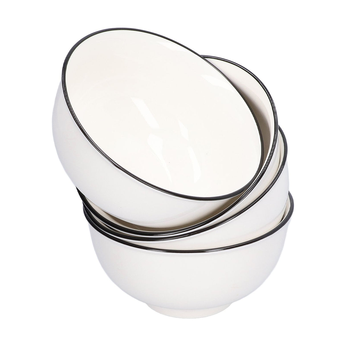 Ceramic Bowl Fine Workmanship Underglaze Colour Environmental Friendly Ceramic Serving Bowls