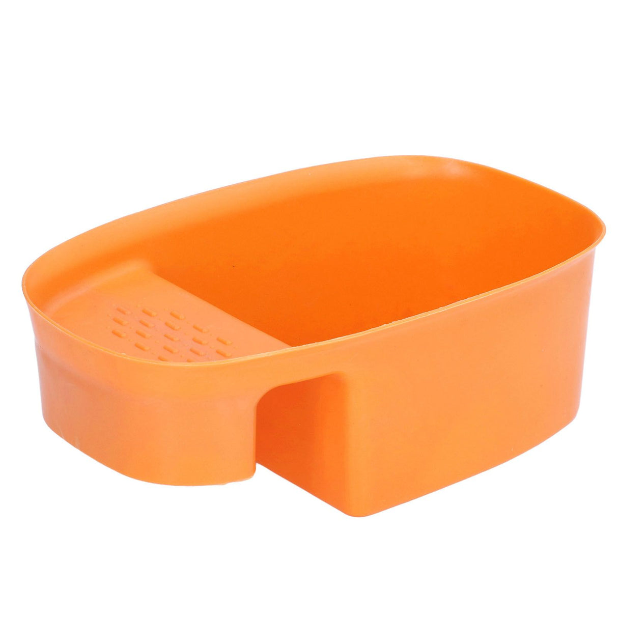 Sink Drain Basket Household Saddle Shaped Mesh Strainer for Kitchen Waste Vegetable FruitsOrange