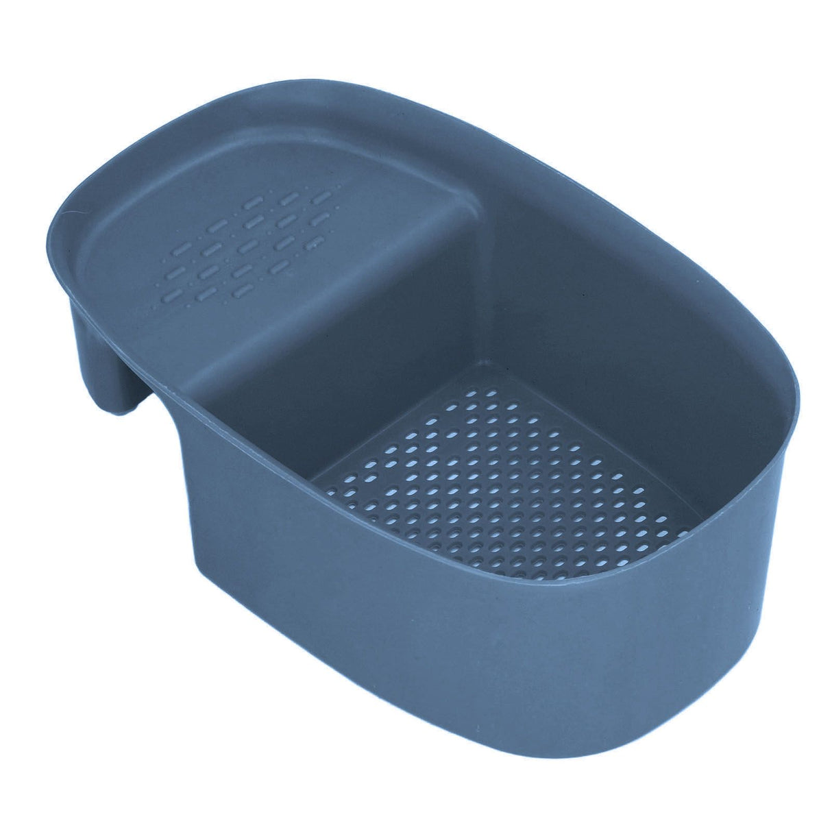 Sink Drain Basket Household Saddle Shaped Mesh Strainer for Kitchen Waste Vegetable FruitsBlue