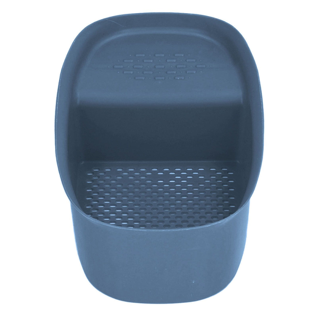 Sink Drain Basket Household Saddle Shaped Mesh Strainer for Kitchen Waste Vegetable FruitsBlue