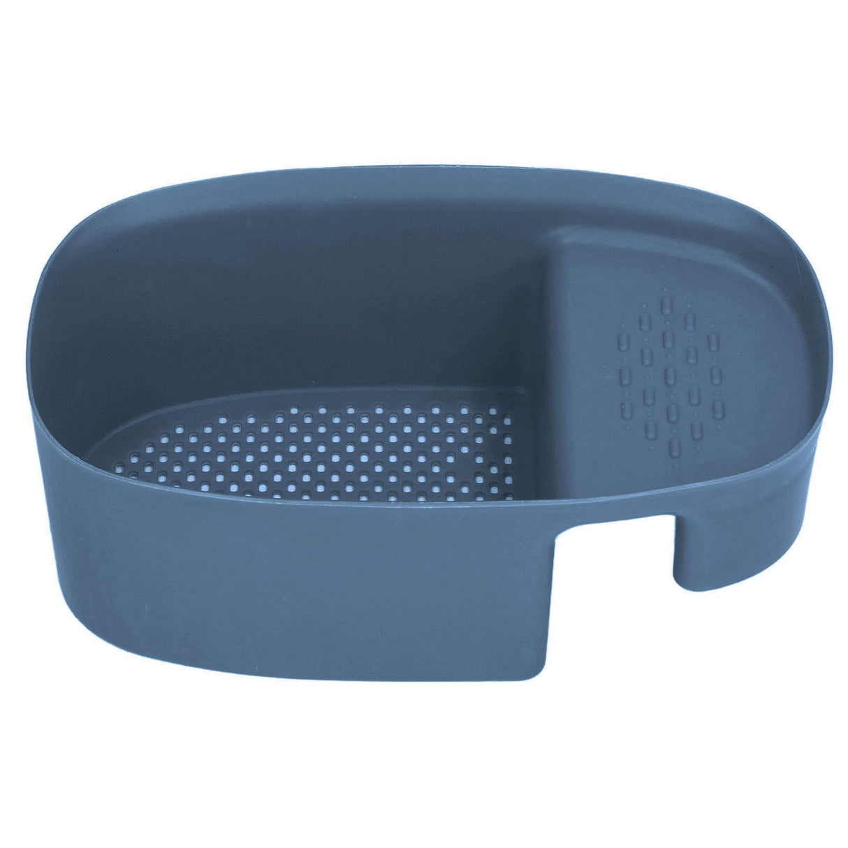 Sink Drain Basket Household Saddle Shaped Mesh Strainer for Kitchen Waste Vegetable FruitsBlue