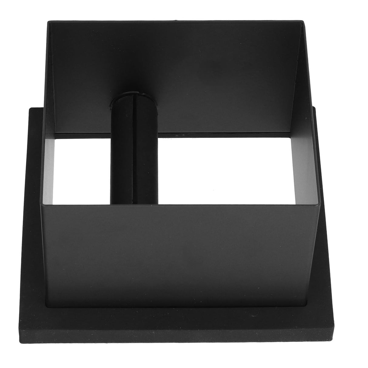 Coffee Knock Box Grounds Disposal Bin Bottomless Embedded Flat Mouth Stainless Steel