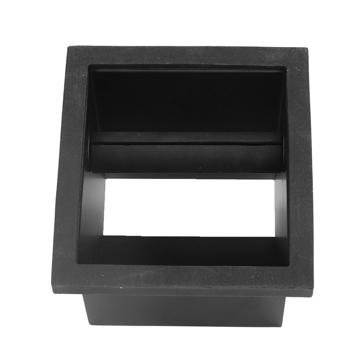 Coffee Knock Box Grounds Disposal Bin Bottomless Embedded Oblique Mouth Stainless Steel