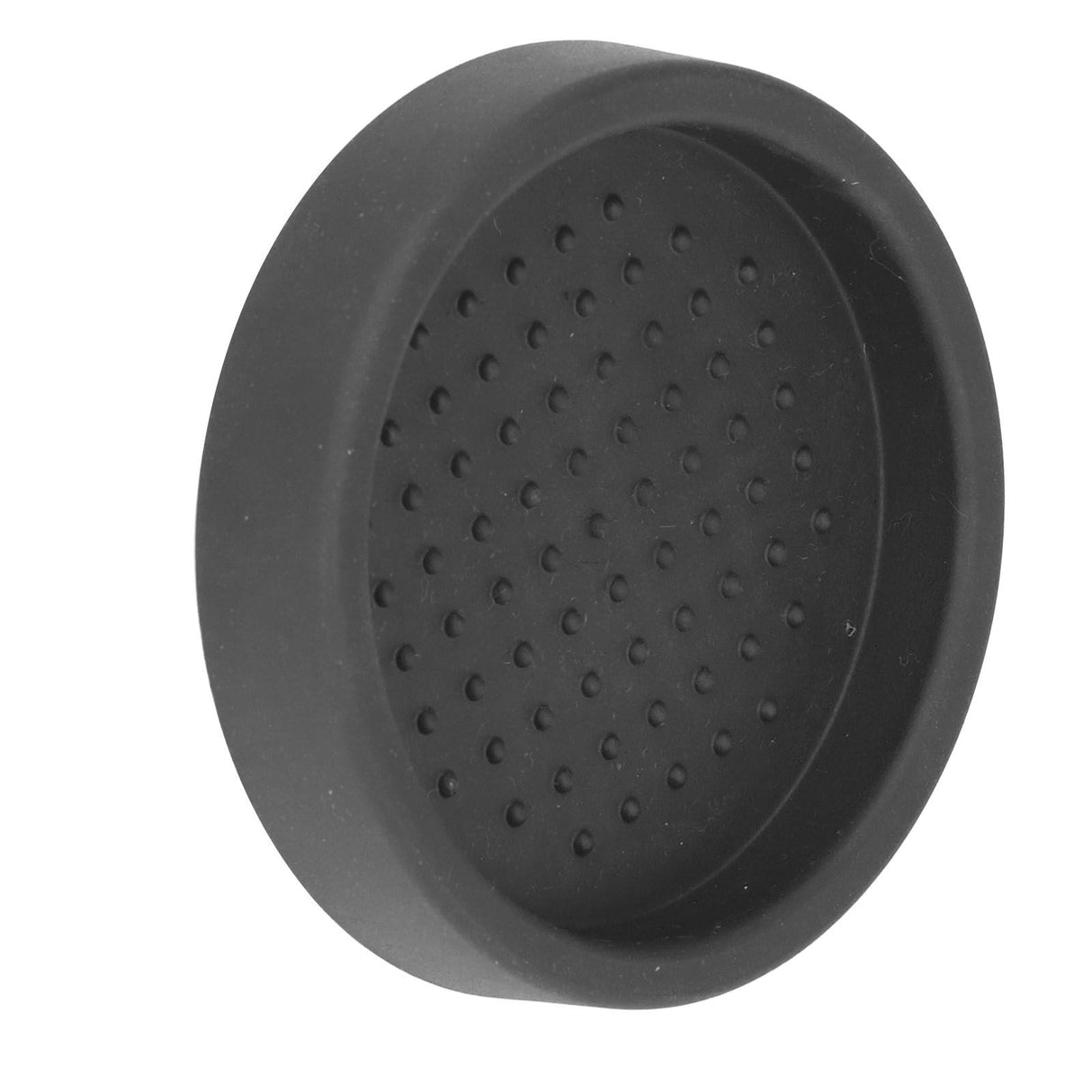 Coffee Tamper Mat Good Protection Compact Anti Slip Round Coffee Powder Pad for Cafe HouseholdBlack