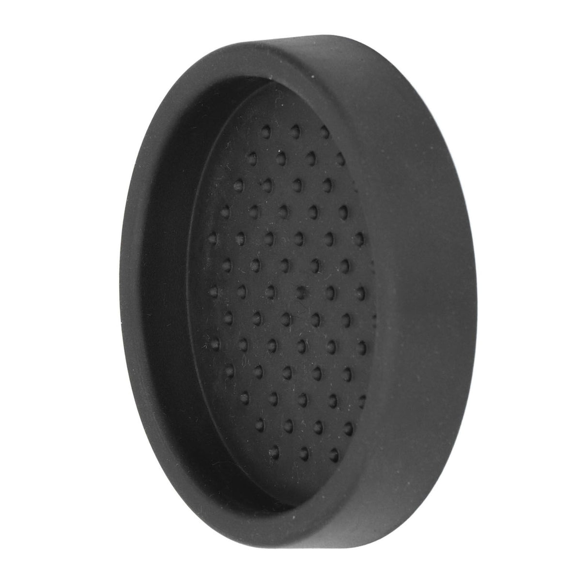 Coffee Tamper Mat Good Protection Compact Anti Slip Round Coffee Powder Pad for Cafe HouseholdBlack
