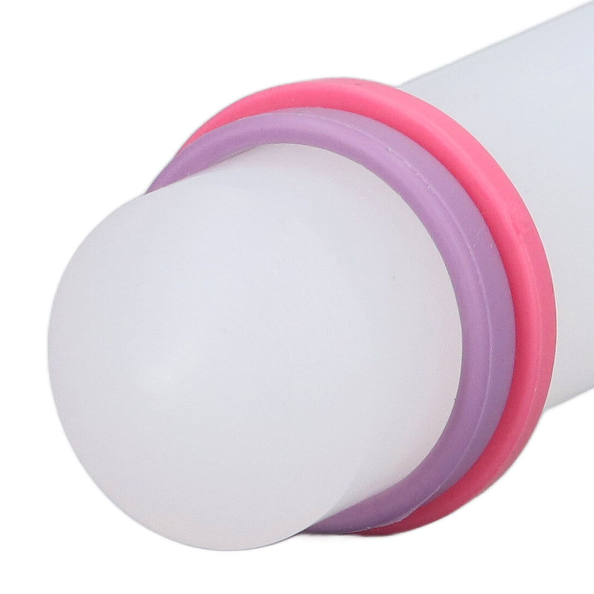 2Pcs Plastic Rolling Pin Safe Durable Sturdy Plastic Nonstick Surface Wide Application Small Rolling Pin