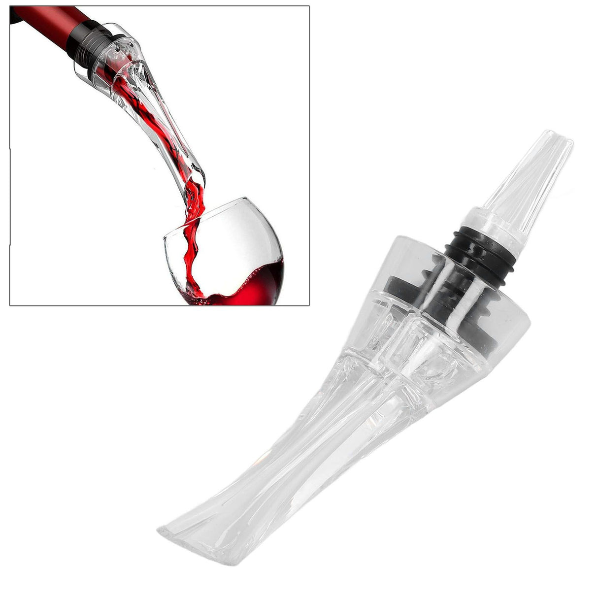Wine Aerator Safe Stable Eagle Spout Drip Less Pouring Easy Assembly Elegant Design Wine Pourer for Bar Home