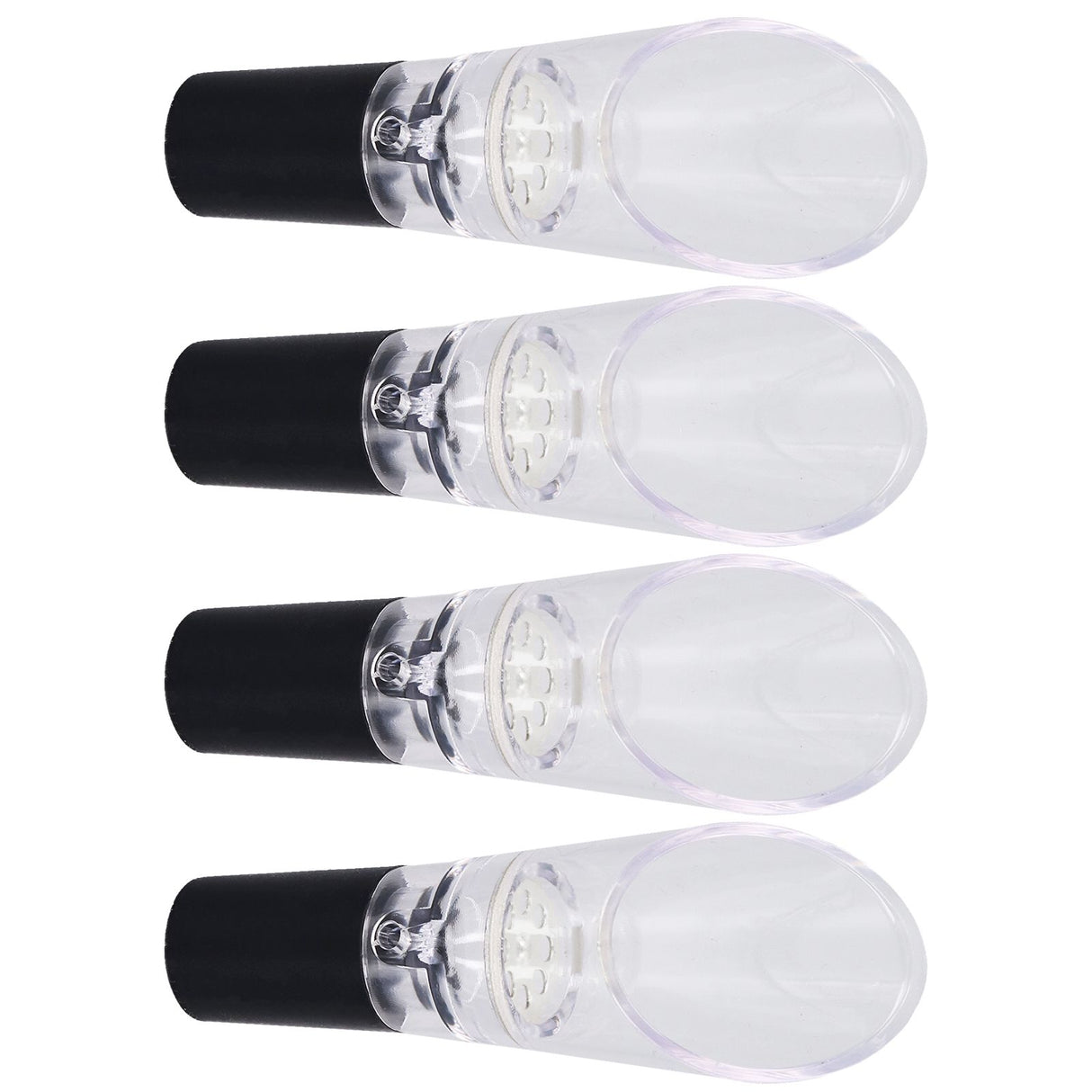 4PCS Wine Aerator Pourer PC Eco Friendly Decanter Spout Bar Accessories for Household PartySilver
