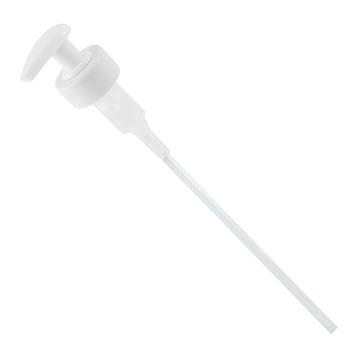 Gallon Pump Dispenser Condiment Bottle Pump Dispenser Plastic Kitchen Supplies for HouseholdWhite Caliber 2.9cm / 1.1in