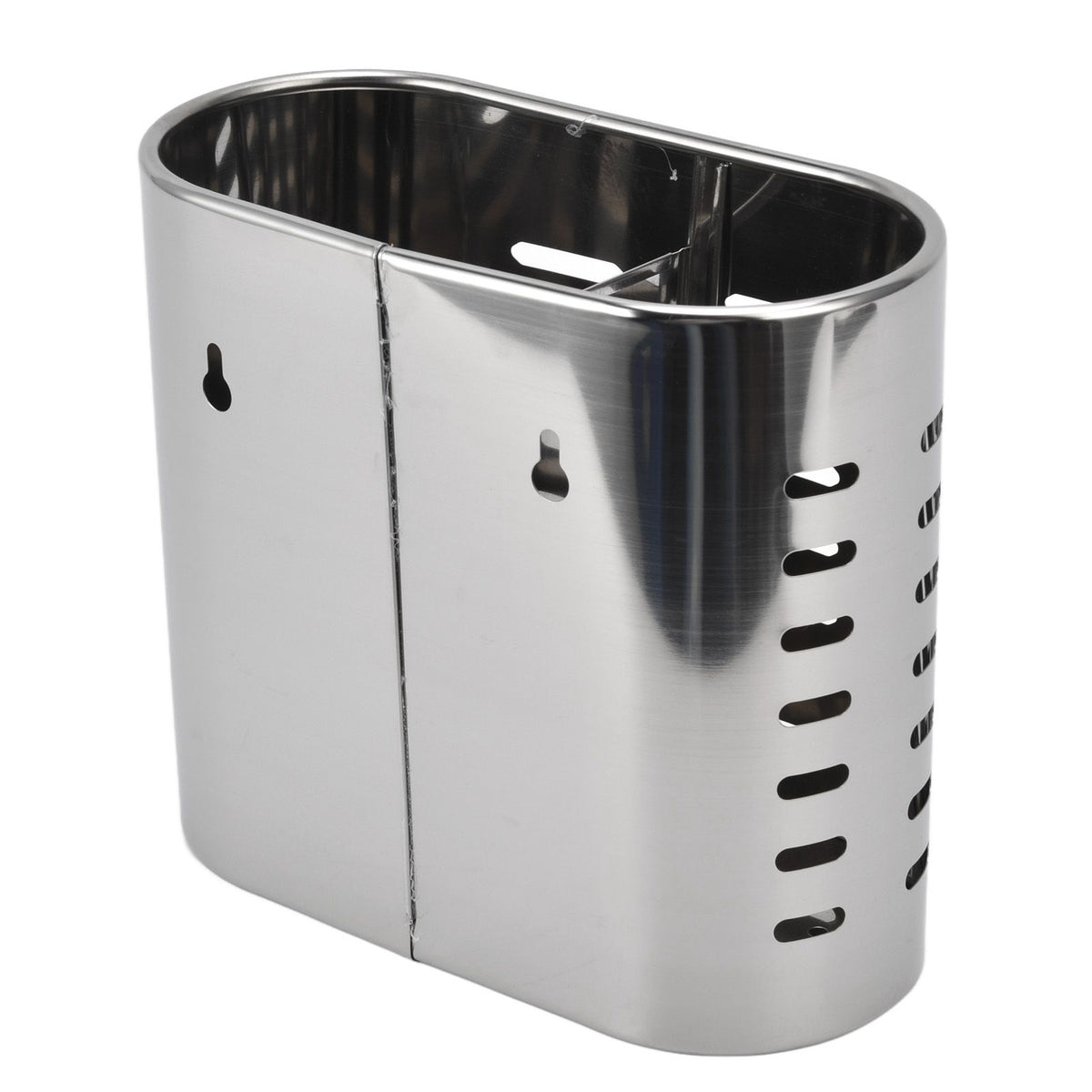 Chopsticks Hanging Organizer Stainless Steel Utensil Drying Racks with Hollow Design for Kitchen