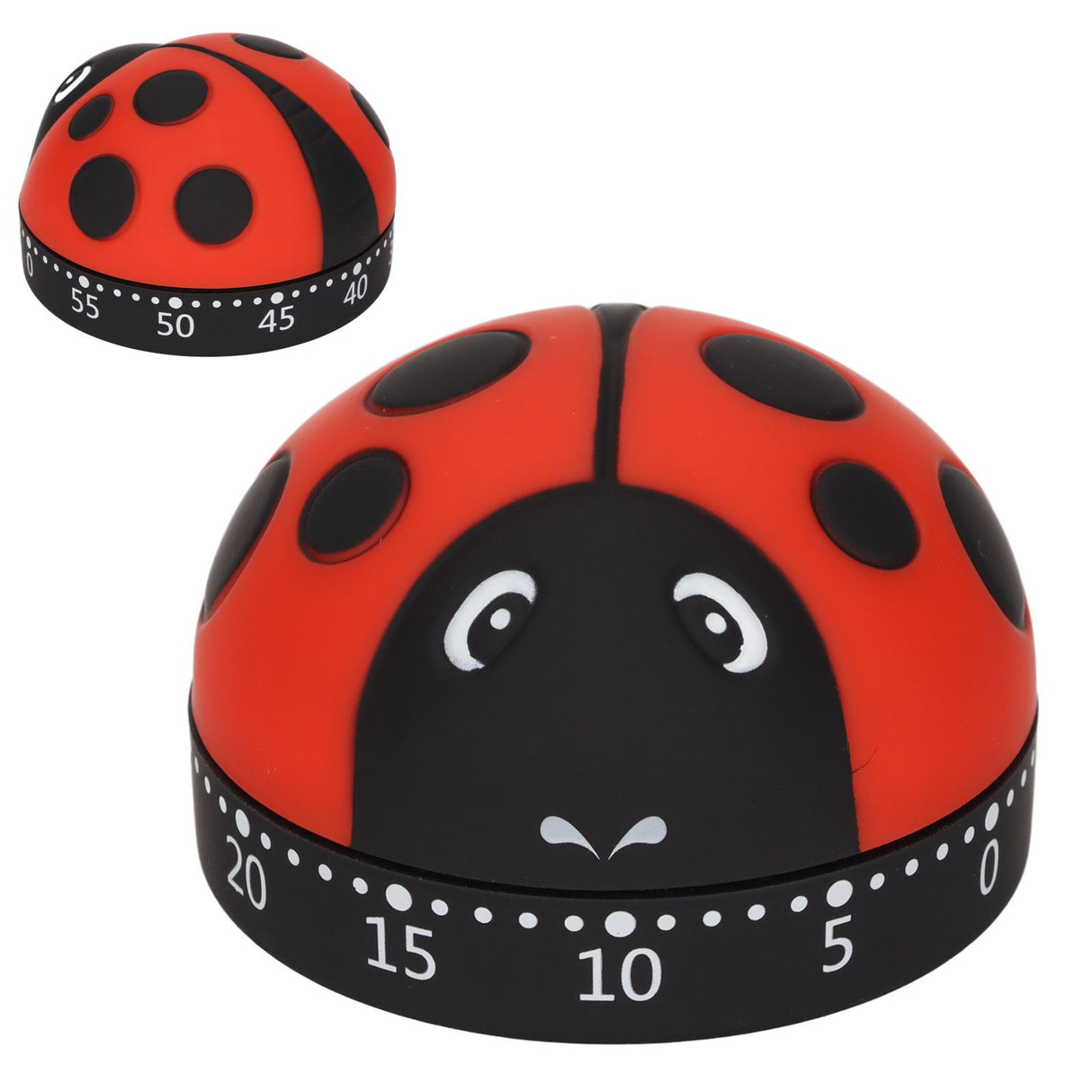 Kitchen Timer Ladybug Look 70db Alert Practical Stainless Steel Cooking Timer for Kitchen Cooking Homework Running