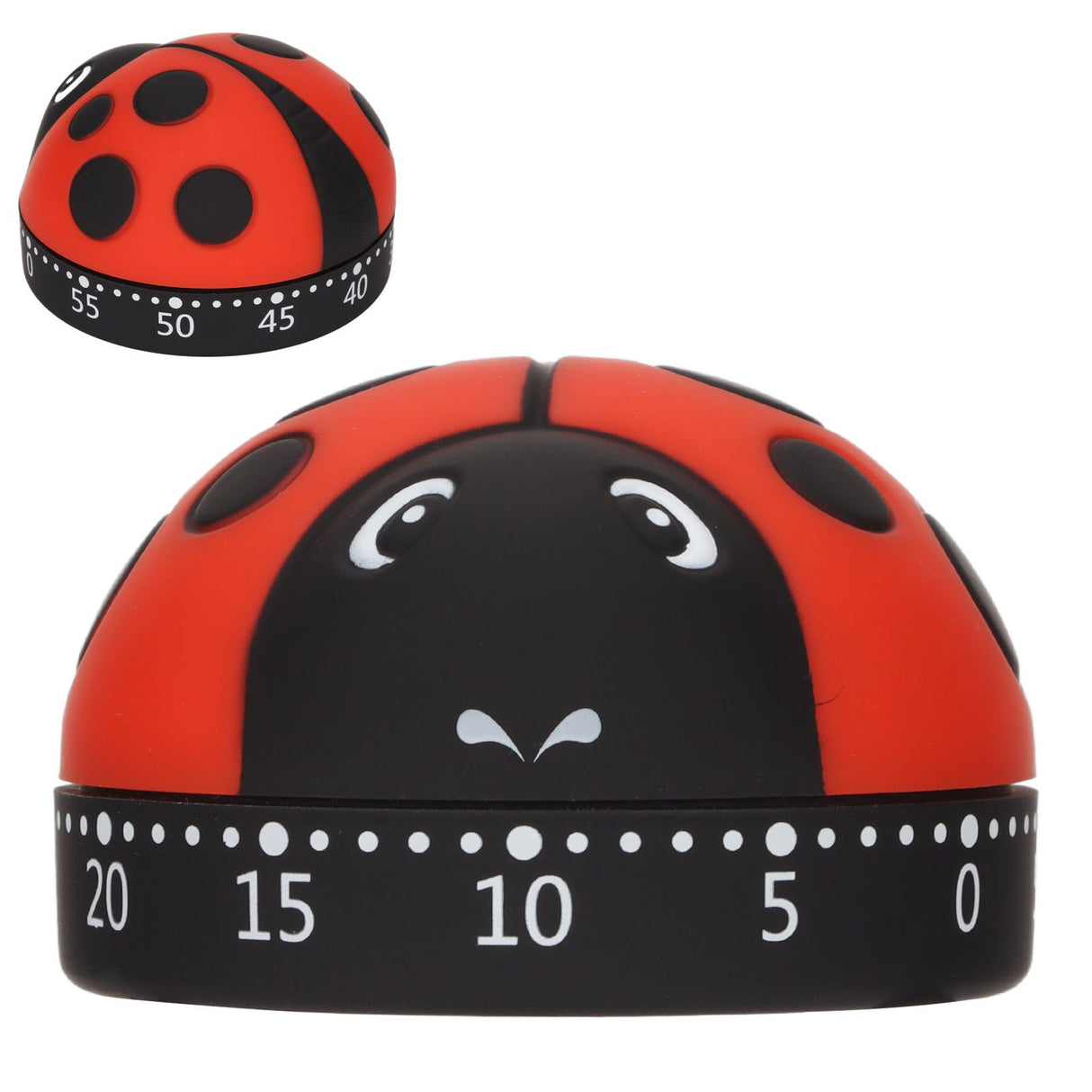 Kitchen Timer Ladybug Look 70db Alert Practical Stainless Steel Cooking Timer for Kitchen Cooking Homework Running