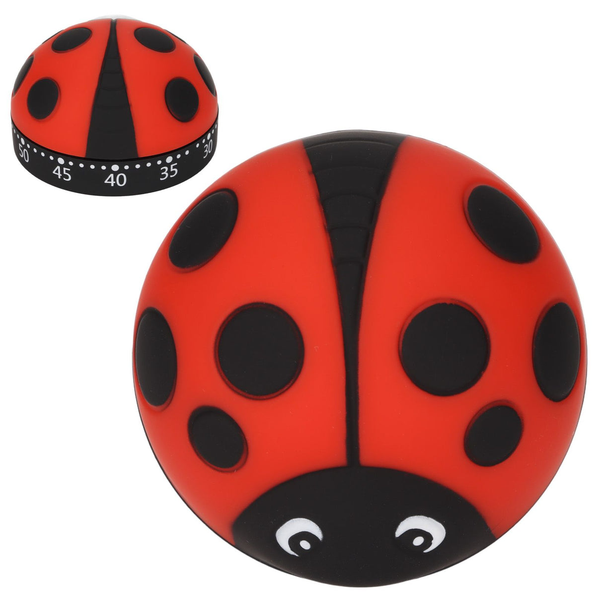 Kitchen Timer Ladybug Look 70db Alert Practical Stainless Steel Cooking Timer for Kitchen Cooking Homework Running