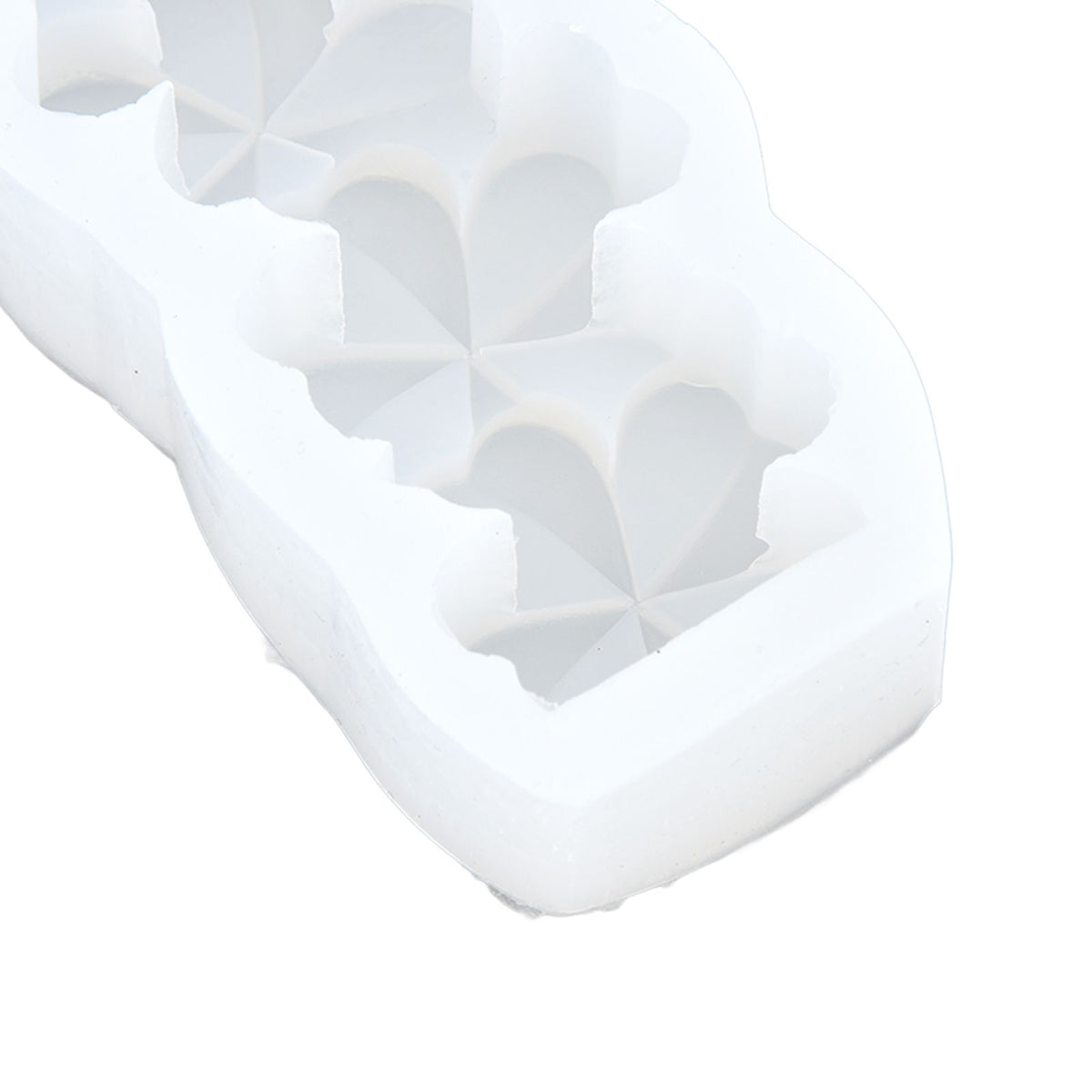 Candle Molds Silicone Easy Demoulding Food Grade Silicone DIY Chocolate Cake Mould for DIY Crafts Home DecorationFour Leaf Clover