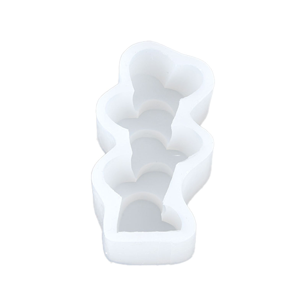 Candle Molds Silicone Easy Demoulding Food Grade Silicone DIY Chocolate Cake Mould for DIY Crafts Home DecorationLove Heart