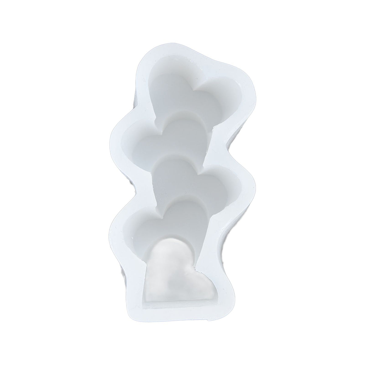 Candle Molds Silicone Easy Demoulding Food Grade Silicone DIY Chocolate Cake Mould for DIY Crafts Home DecorationLove Heart