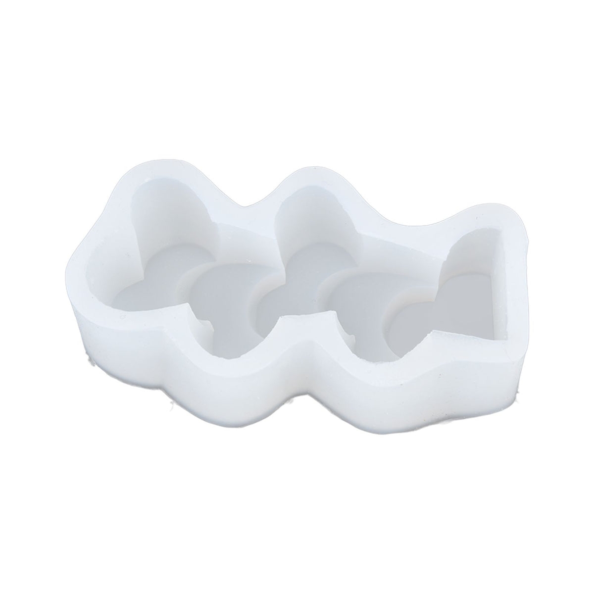 Candle Molds Silicone Easy Demoulding Food Grade Silicone DIY Chocolate Cake Mould for DIY Crafts Home DecorationLove Heart