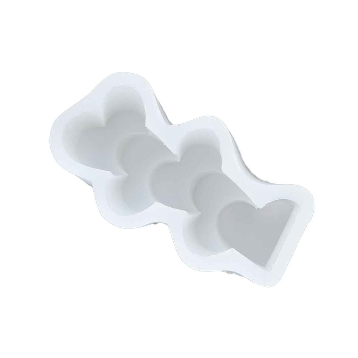 Candle Molds Silicone Easy Demoulding Food Grade Silicone DIY Chocolate Cake Mould for DIY Crafts Home DecorationLove Heart
