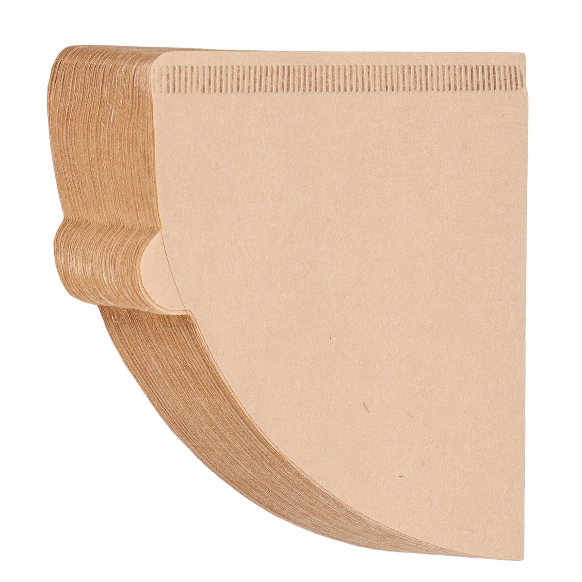 100PCS Coffee Filter Paper Cone Shaped Disposable Coffee Strainer Paper Natural Filter Paper AccessoryV40 10.5x10x2.3 cm / 4.1x3.9x0.9 In