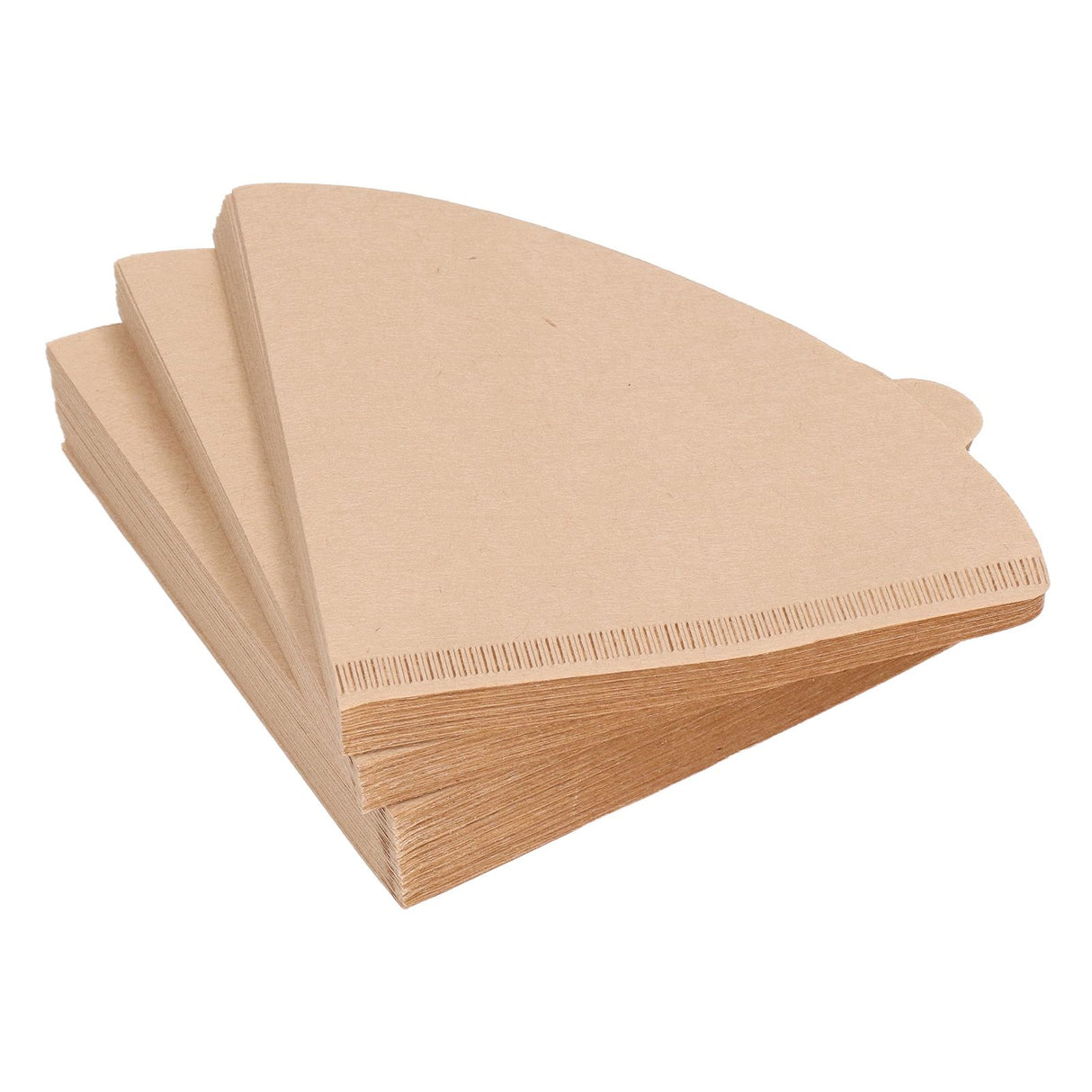 100PCS Coffee Filter Paper Cone Shaped Disposable Coffee Strainer Paper Natural Filter Paper AccessoryV60 12x11.6x4 cm / 4.7x4.6x1.6 In