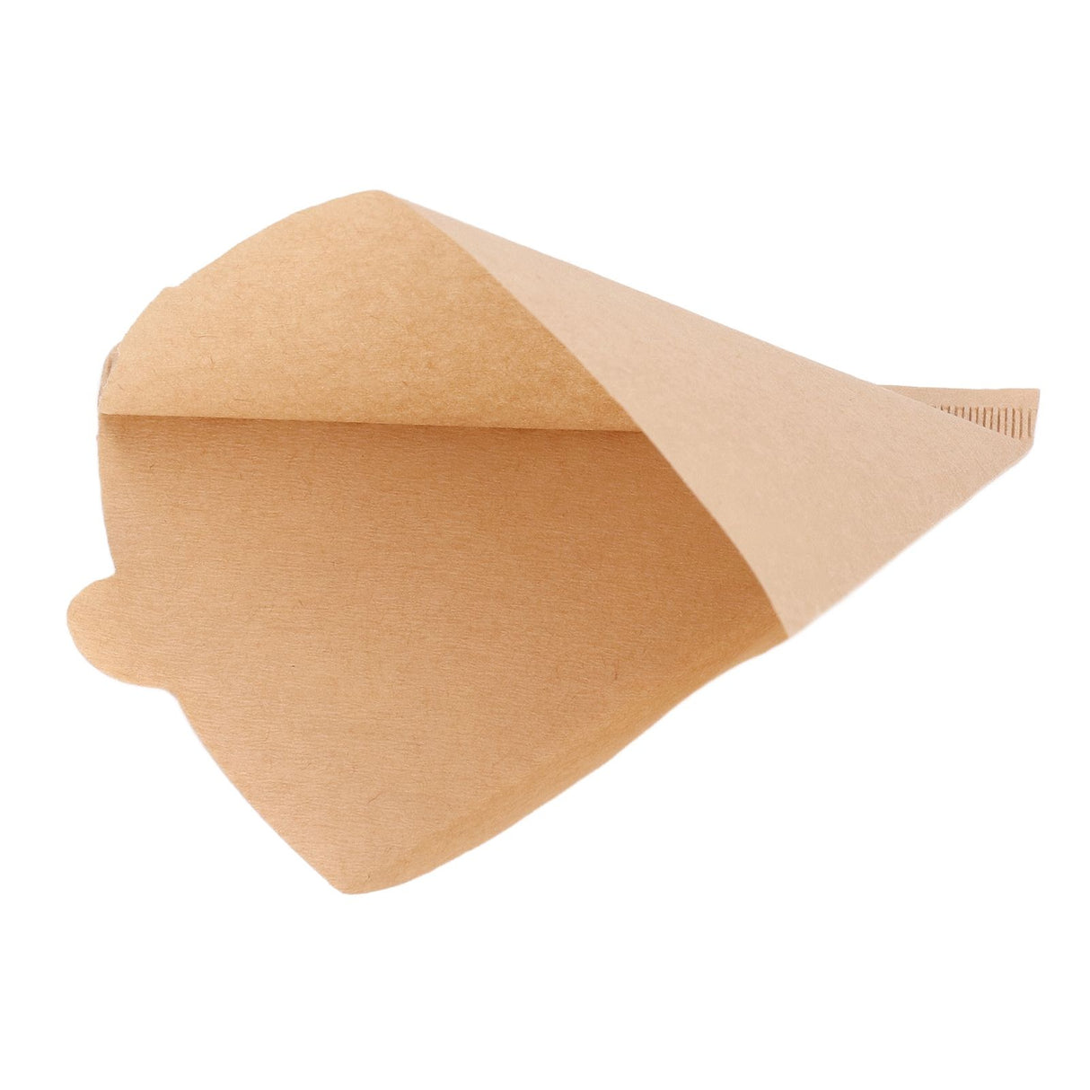 100PCS Coffee Filter Paper Cone Shaped Disposable Coffee Strainer Paper Natural Filter Paper AccessoryV60 12x11.6x4 cm / 4.7x4.6x1.6 In