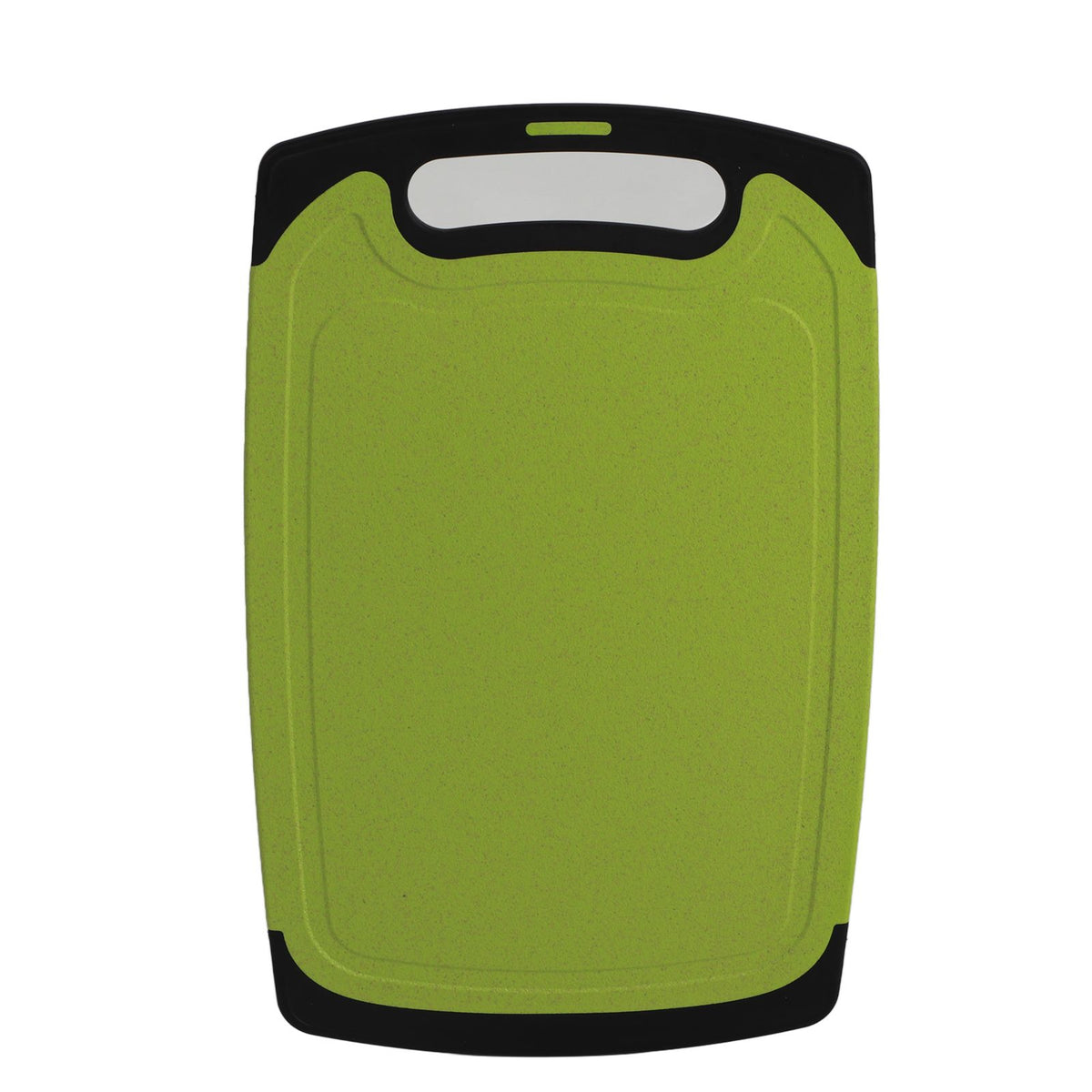 Wheat Straw Cutting Board Hemming Design Anti Slip Anti Overflow Sink Healthy Chopping Board for Household Outdoor CampingGreen