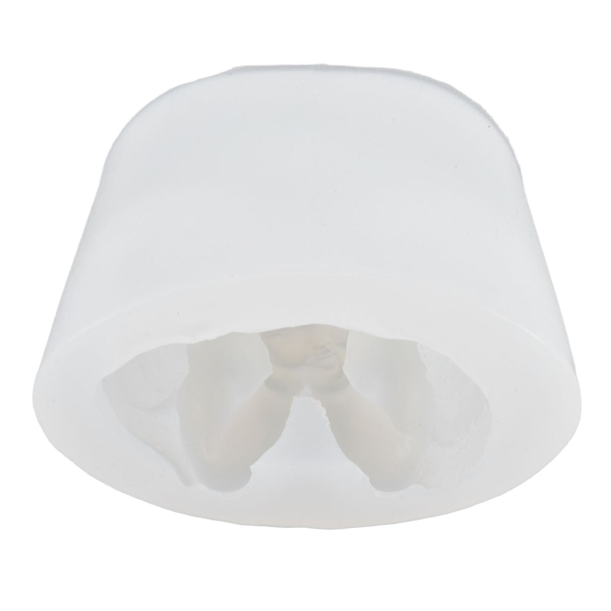 3D Angel Resin Mold Easy to Demold Reusable Food Grade Silicone Baby Angel Candle Mold for DIY Home Decoration CakeFace with Two Hands