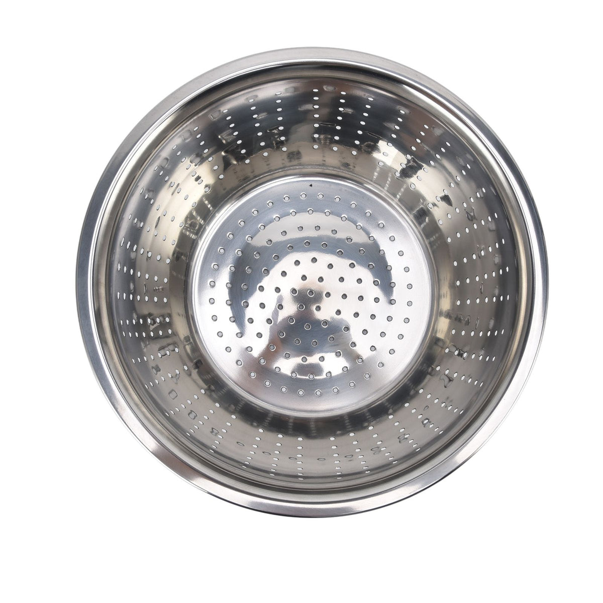 Vegetable Washing Basket Rustproof Multifunction Stainless Steel Colander for Kitchen Household Silver22cm