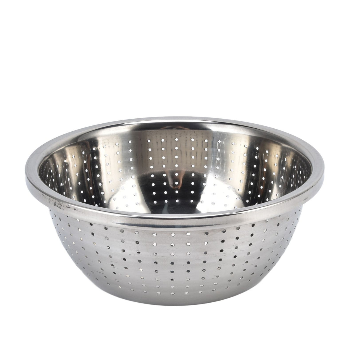 Vegetable Washing Basket Rustproof Multifunction Stainless Steel Colander for Kitchen Household Silver26cm
