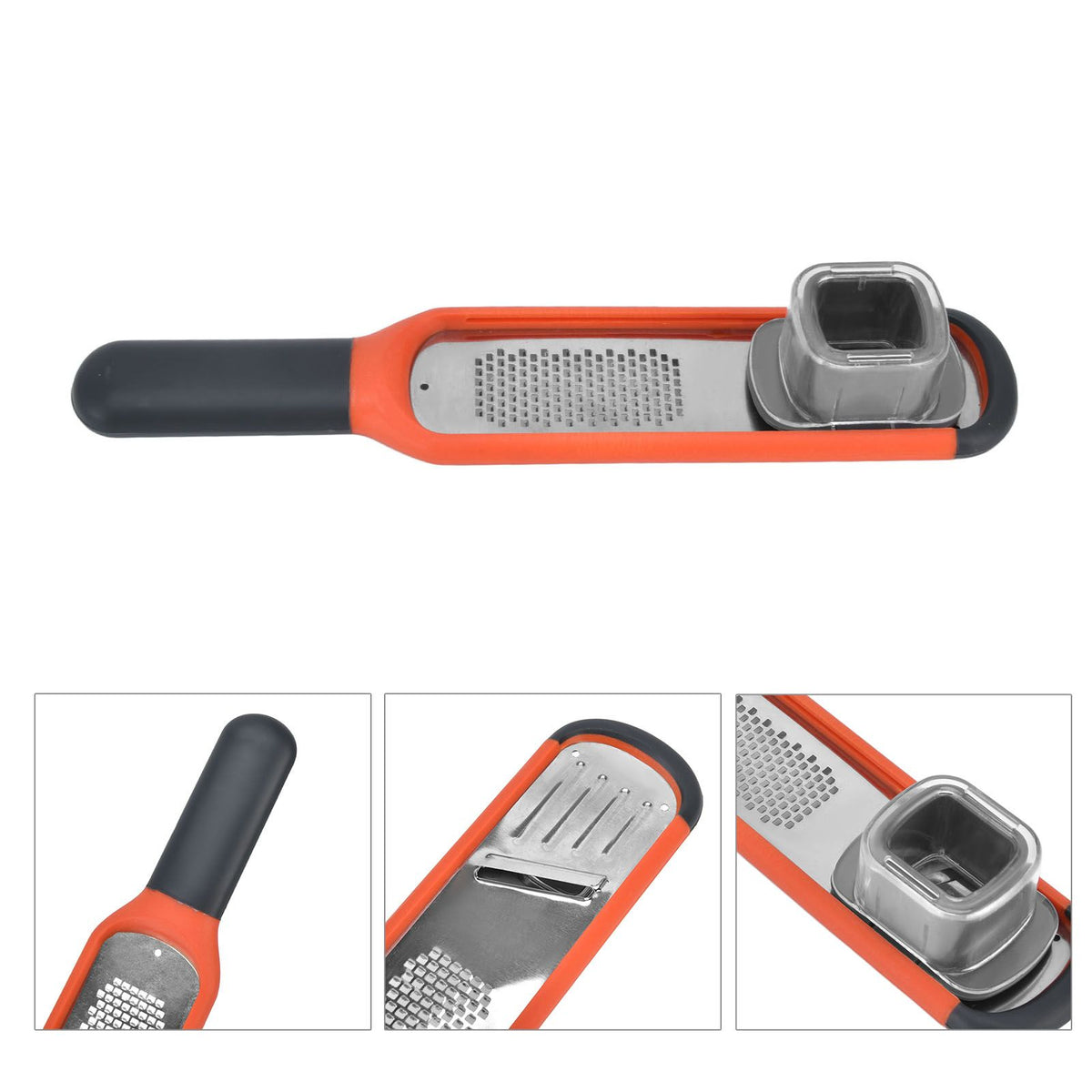 Multifunctional Grater Stainless Steel Blade Food Zester Handheld Vegetable Seasoning Shredder