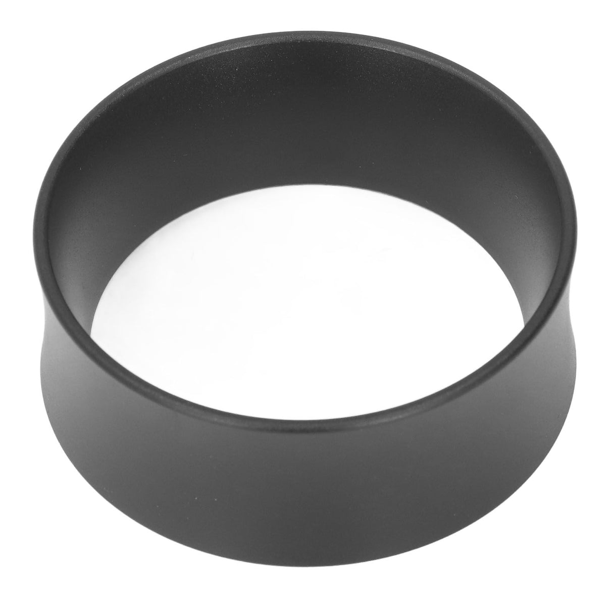 58mm Coffee Dosing Rings Prevent Flying Aluminium Alloy Coffee Powder Rings for Coffee Machine Black