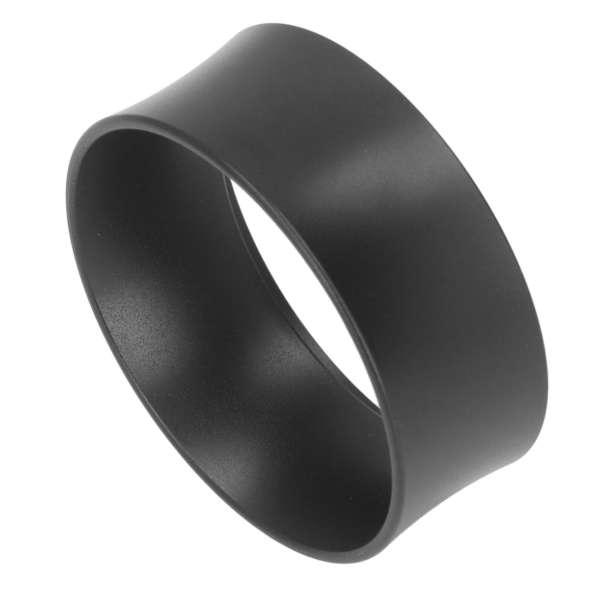 58mm Coffee Dosing Rings Prevent Flying Aluminium Alloy Coffee Powder Rings for Coffee Machine Black