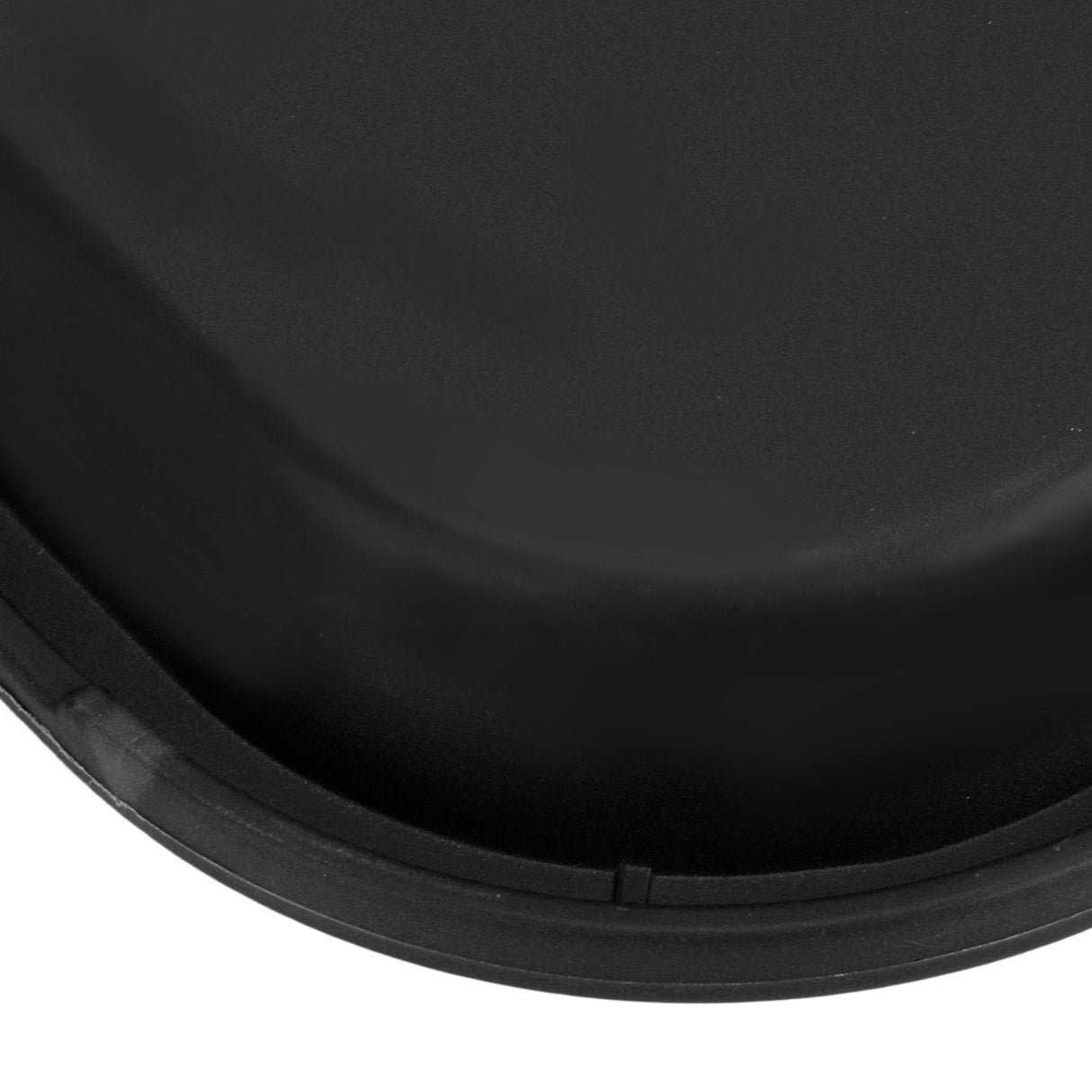 2pcs Food Tray Multifunctional Thickened Slip Resistance Chinese Fast Food Serving Tray for Dining Hall RestaurantsBlack