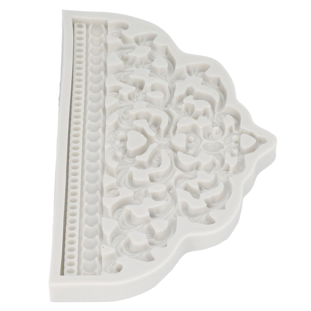 Crown Fondant Mold Large Crown Design Gray Food Grade Reusable Silicone High Temperature Resistan Odorless Silicone Mold