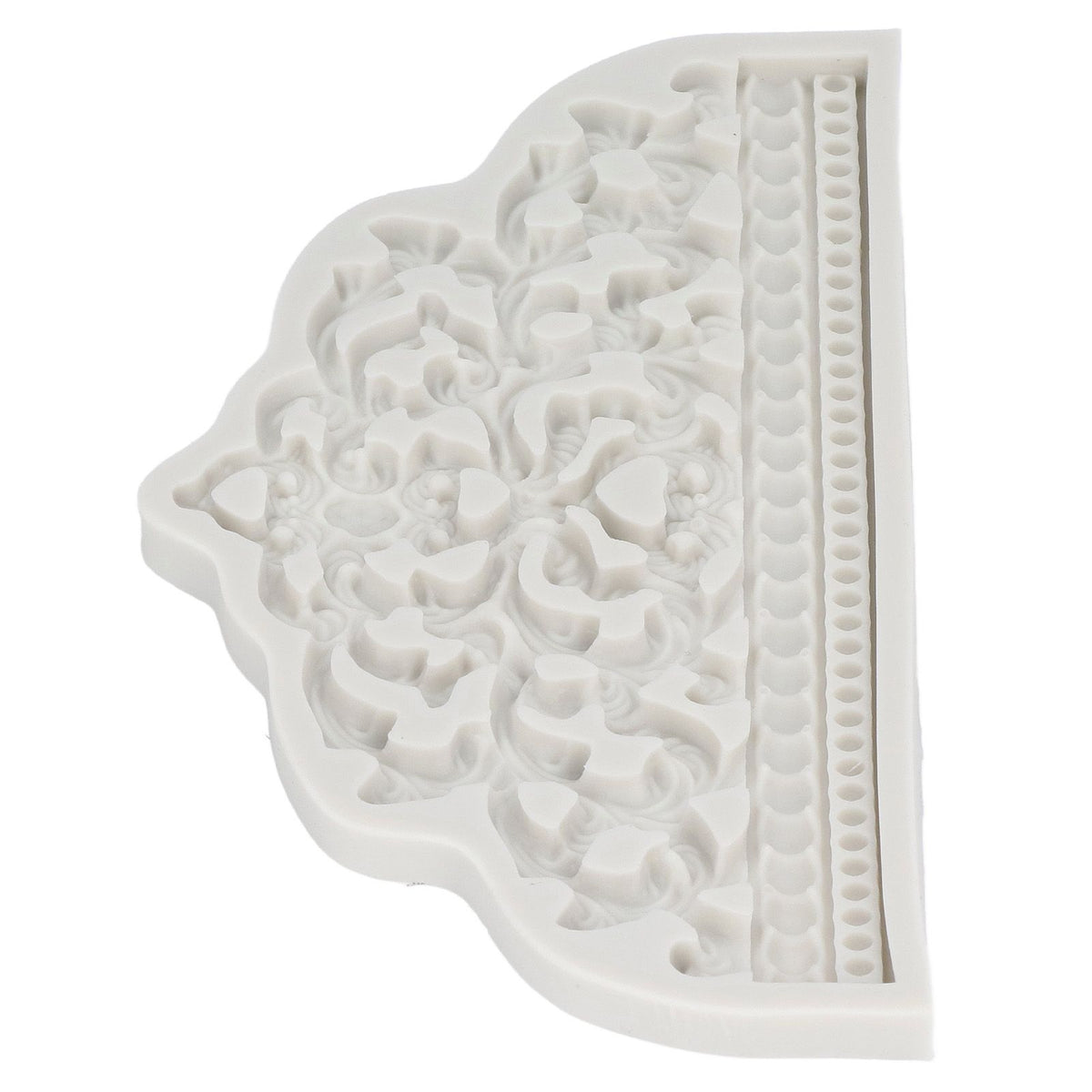Crown Fondant Mold Large Crown Design Gray Food Grade Reusable Silicone High Temperature Resistan Odorless Silicone Mold