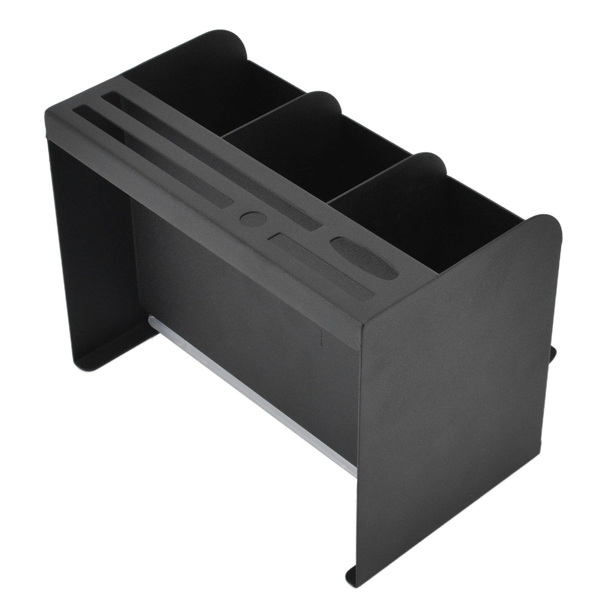 Stainless Steel Cutlery Utensil Holder Integrated Combination Wall Mounted Chopsticks Storage Rack with 4 Storage Areas