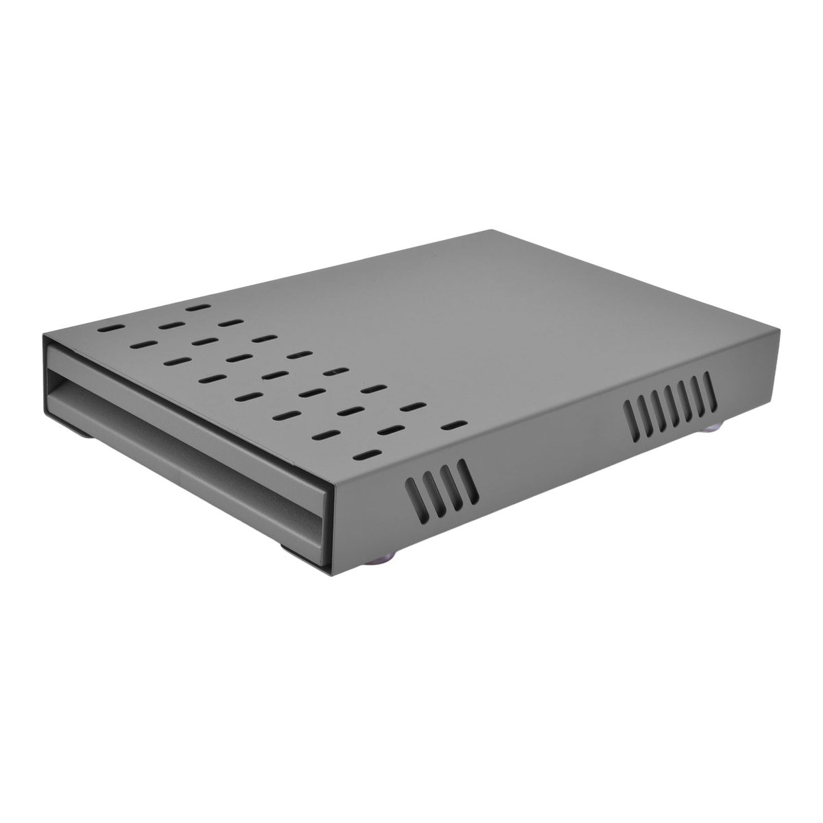 Coffee Knock Drawer Stainless Steel Detachable Prevent Slip Coffee Ground Knock Box for Cafe Home Gray