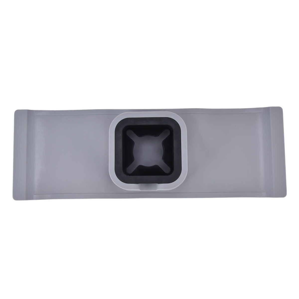 Cup Holder Couch Arm Cup Holder Sofa Arm Cup Tray Silicone Body for Living Room Balcony Gray