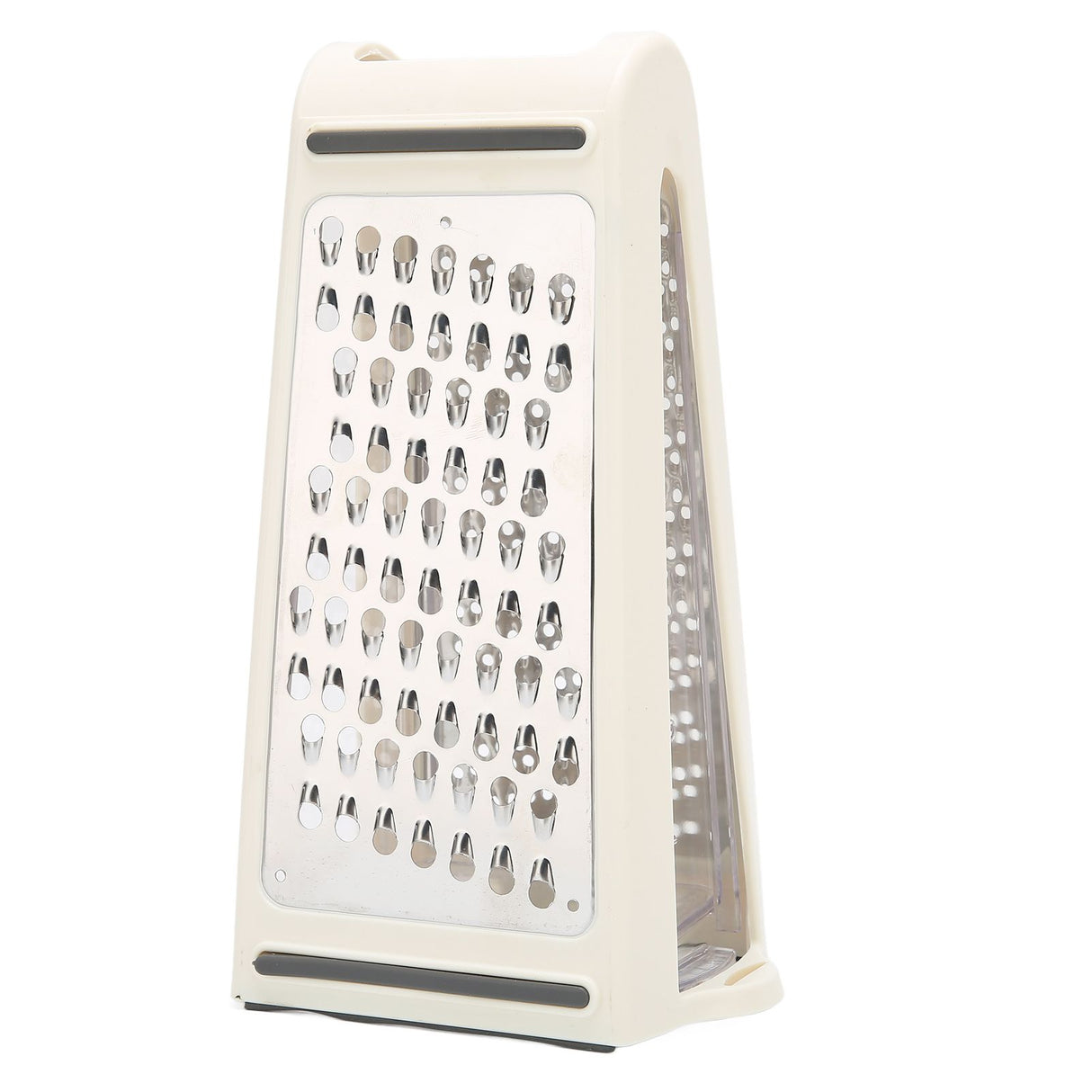 Cheese Grater Double Sided Removable Container ABS PS Material 22x13.5x8.5cm/8.7x5.3x3.3in Food Grater for Kitchen