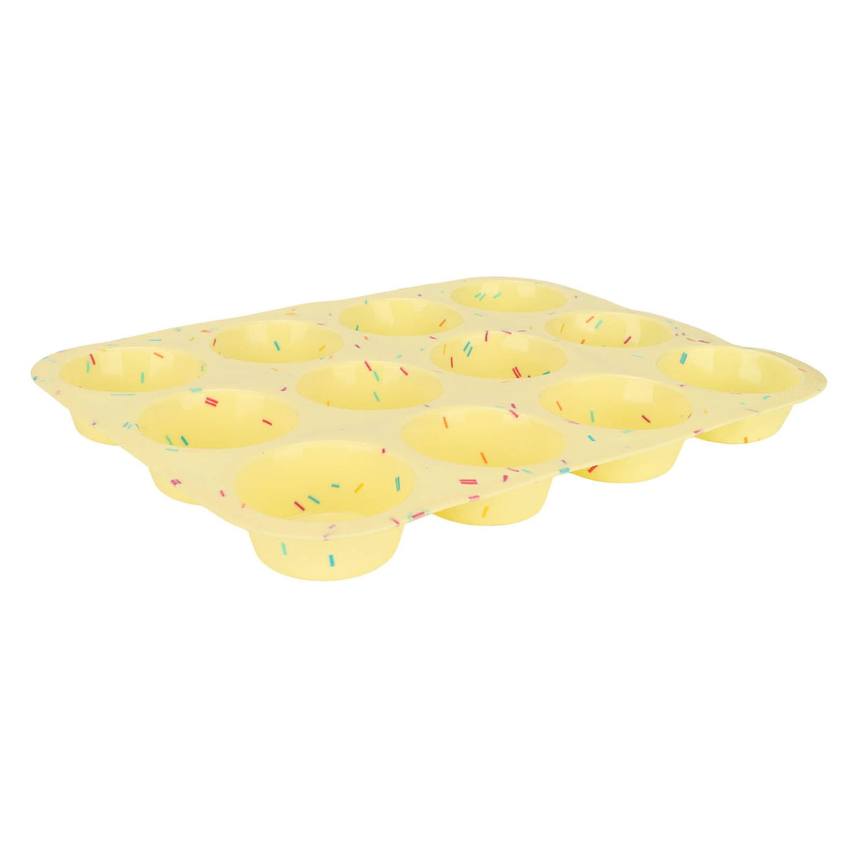 Silicone Baking Mold 12 Compartments Multipurpose Round Easter Egg Silicone Mold for Restaurant Kitchen