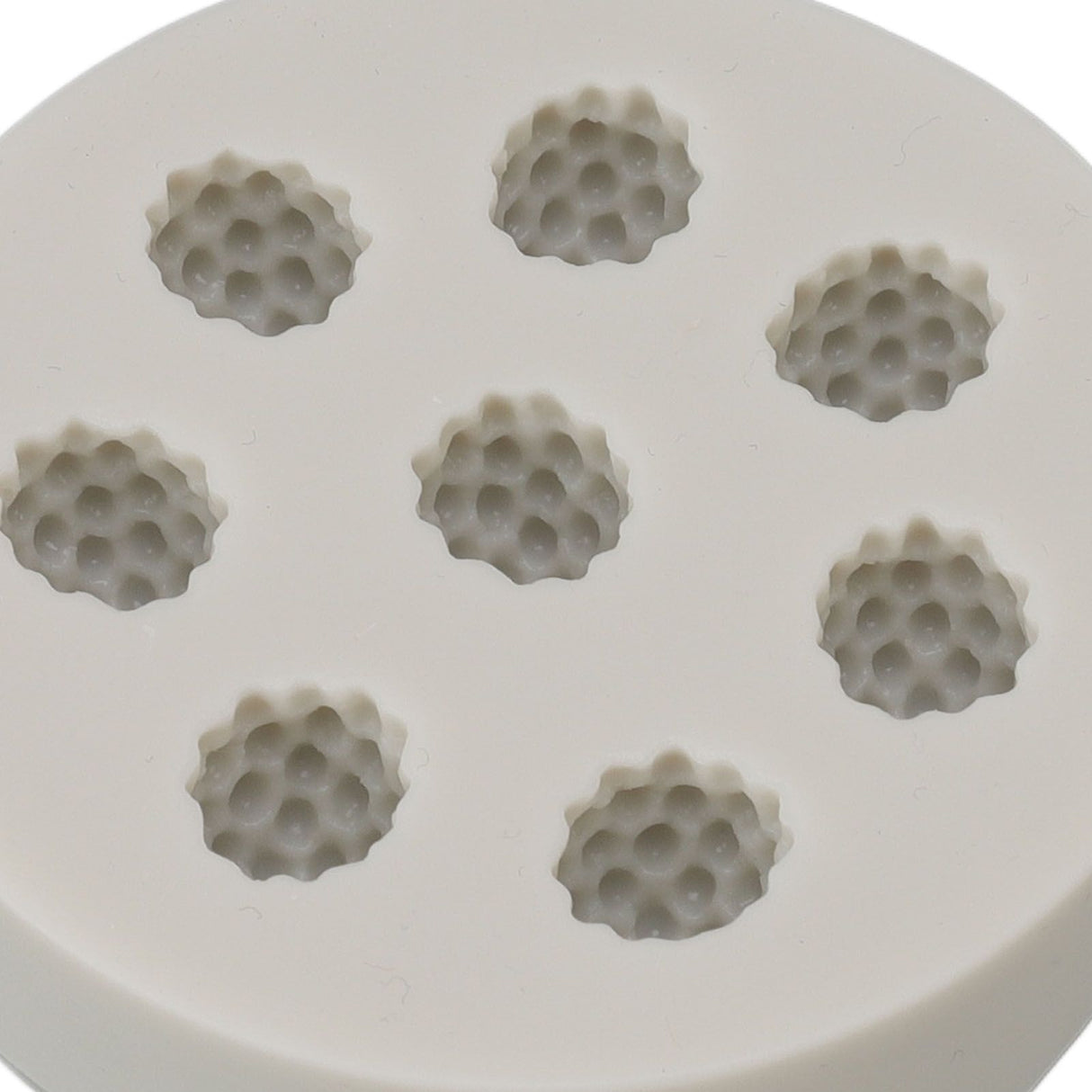 3Pcs Silicone Mold Raspberry Shape Easy Demoulding Flexible Soft Grey Baking Mold for DIY Cake Fondant Chocolate