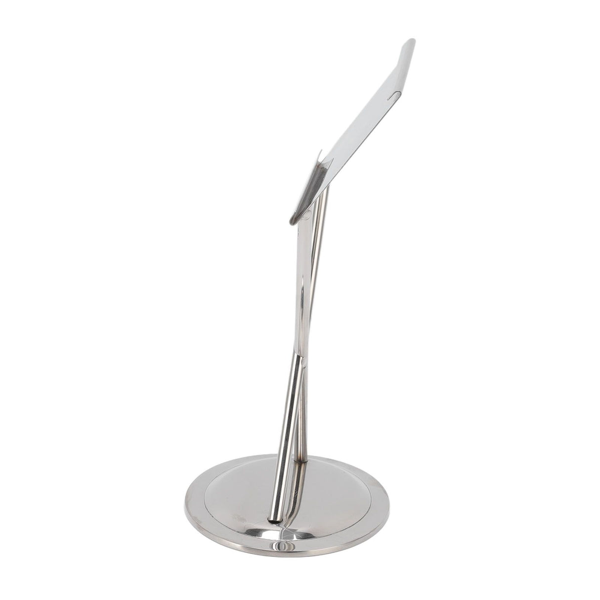 Business Card Holder Stainless Steel Elegant Style Antioxidant Durable Stable Name Card Holder for Office Party Meeting Silver