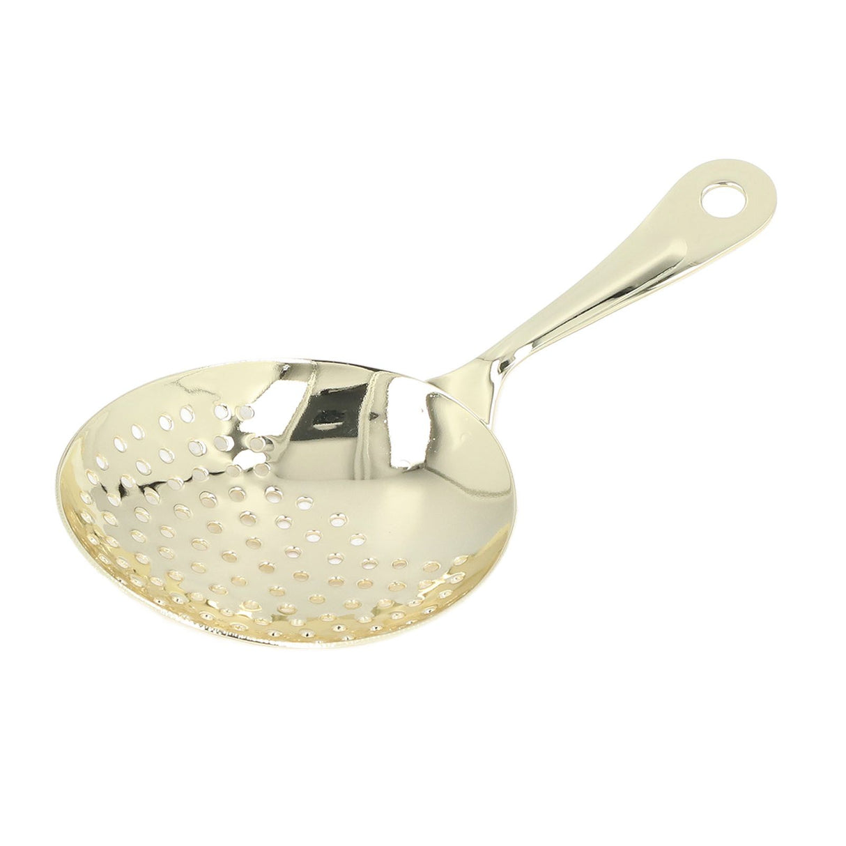 Cocktail Strainer Professional Stainless Steel Shell Cocktail Strainer for Bar Club Restaurant Gold