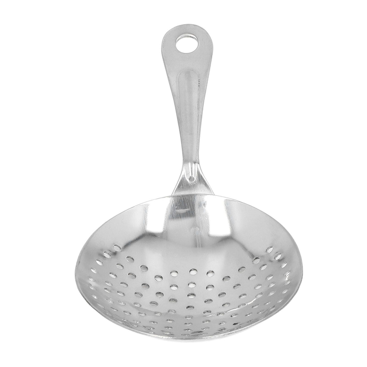 Cocktail Strainer Professional Stainless Steel Shell Cocktail Strainer for Bar Club Restaurant Silver